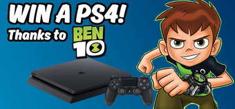 WIN A PS4 - thanks to Ben 10!