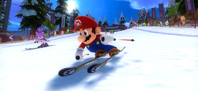 Mario & Sonic at the Sochi 2014 Olympic Winter Games revealed