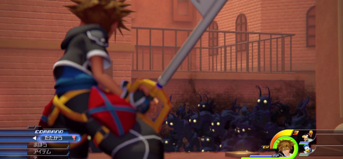 First gameplay footage of Kingdom Hearts III released