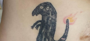 Man does worst ever Pokemon tattoo - on himself