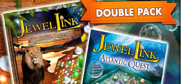 Jewel Link Double Pack Atlantis Quest and Safari Quest Review