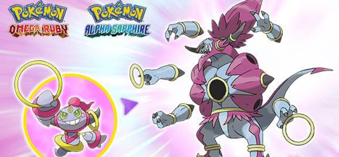 Free Hoopa Pokemon available at GAME this Halloween