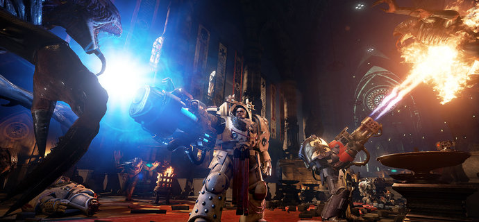 Space Hulk Deathwing Preview In space no one hears your chaingun