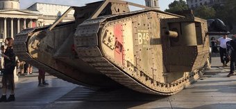 Wargaming park tank in London to launch WW1 modes in World of Tanks on PC, console and mobile