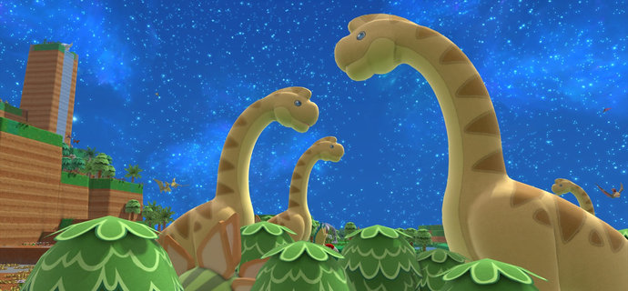 World-building sandbox Birthdays the Beginning shows off dinosaurs and evolution in debut trailer