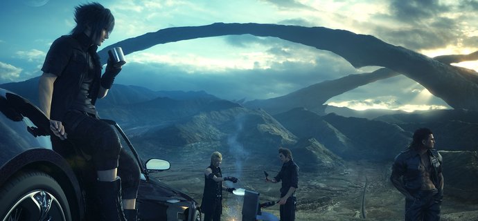 Final Fantasy XV Review Lads on tour