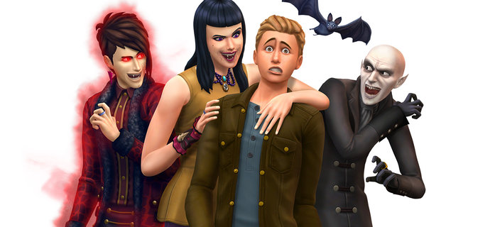 The Sims 4 Vampires Pack adds Gothic furniture blood sucking and immortality