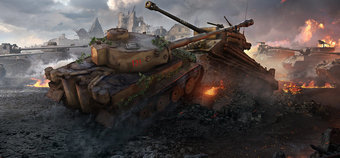 WIN: Premium Sherman Fury and Tiger 131 for World of Tanks Console