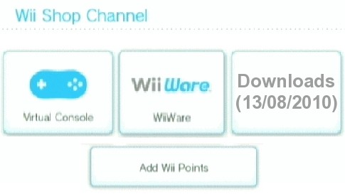 WiiWare & Virtual Console Downloads 13082010