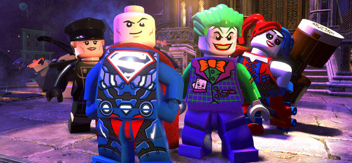What is Lego DC Super-Villains Characters story and create-a-villain