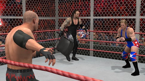xbox 360 WWE SMACKDOWN VS RAW 2010 (Works On US Consoles) Region Free NI