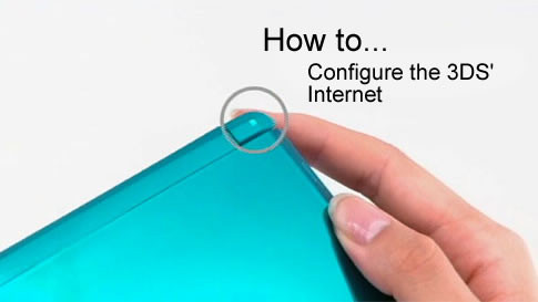 How to set up the 3DSs Internet