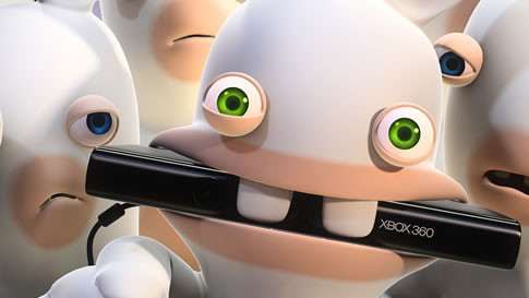 Raving Rabbids Alive and Kicking invade Kinect