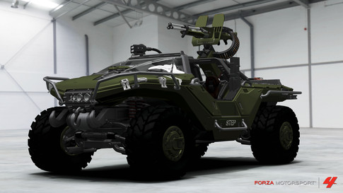 Jeremy Clarkson talks Halos Warthog on Forza 4