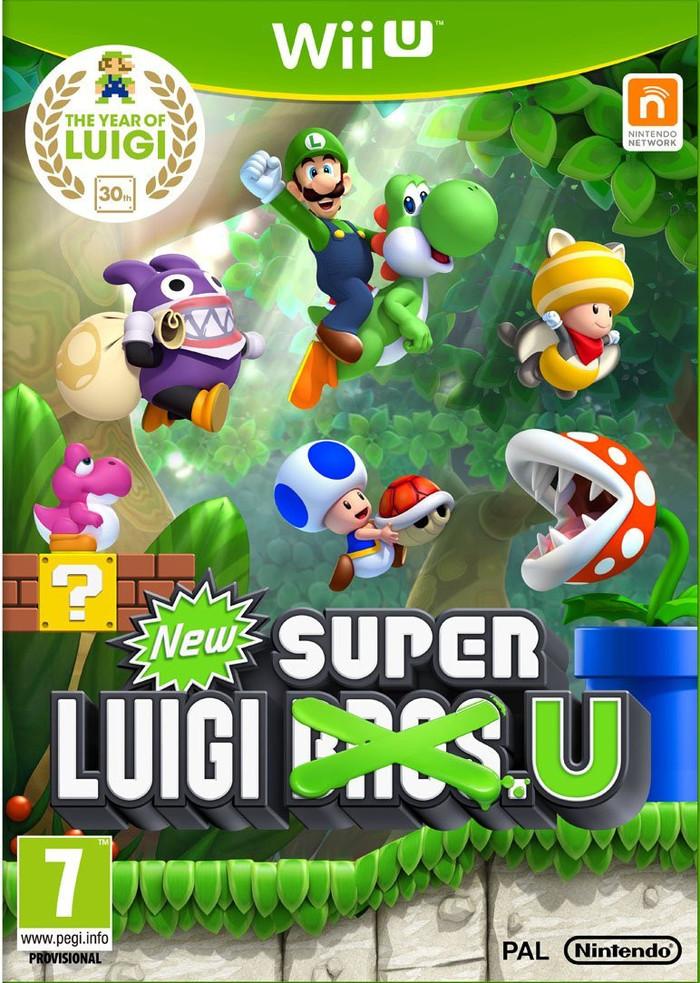 New Super Luigi U boxart