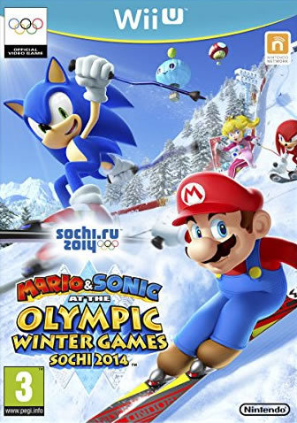 Mario & Sonic at the Sochi 2014 Olympic Winter Games boxart