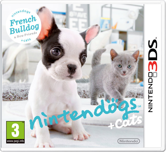 Nintendogs + Cats: French Bulldog + New Friends boxart