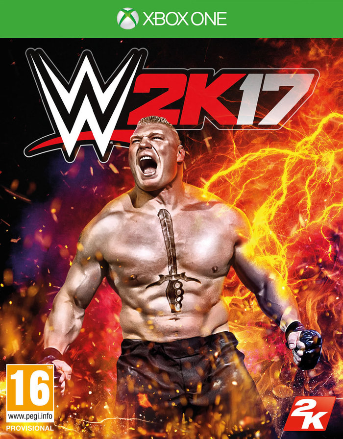 WWE 2K17 boxart