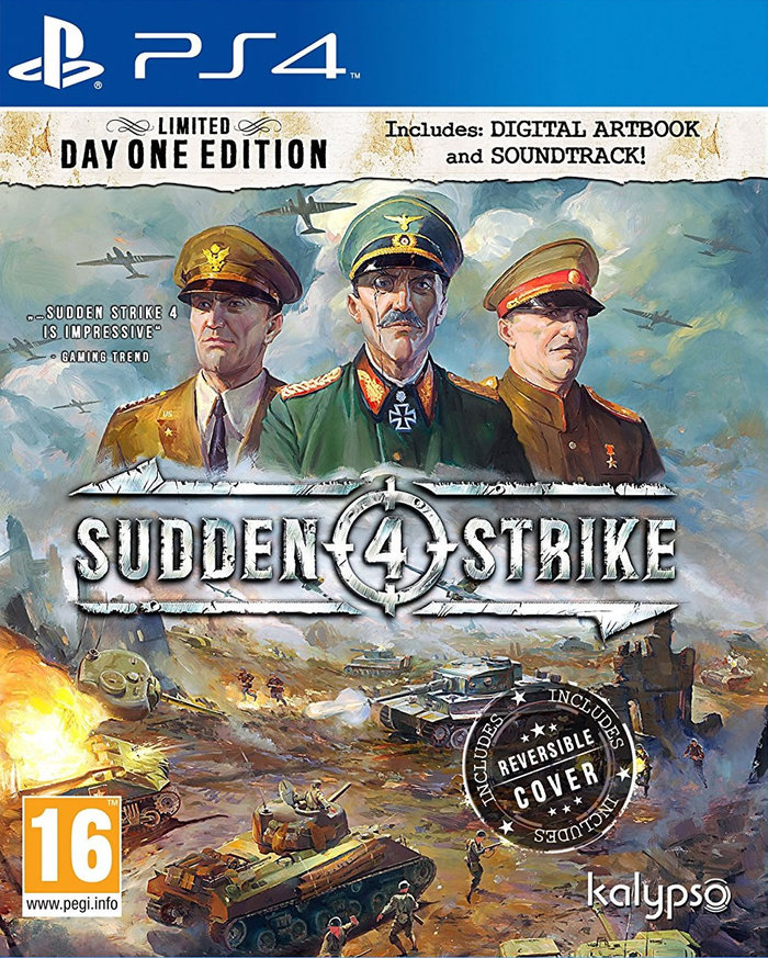 Sudden Strike 4 boxart