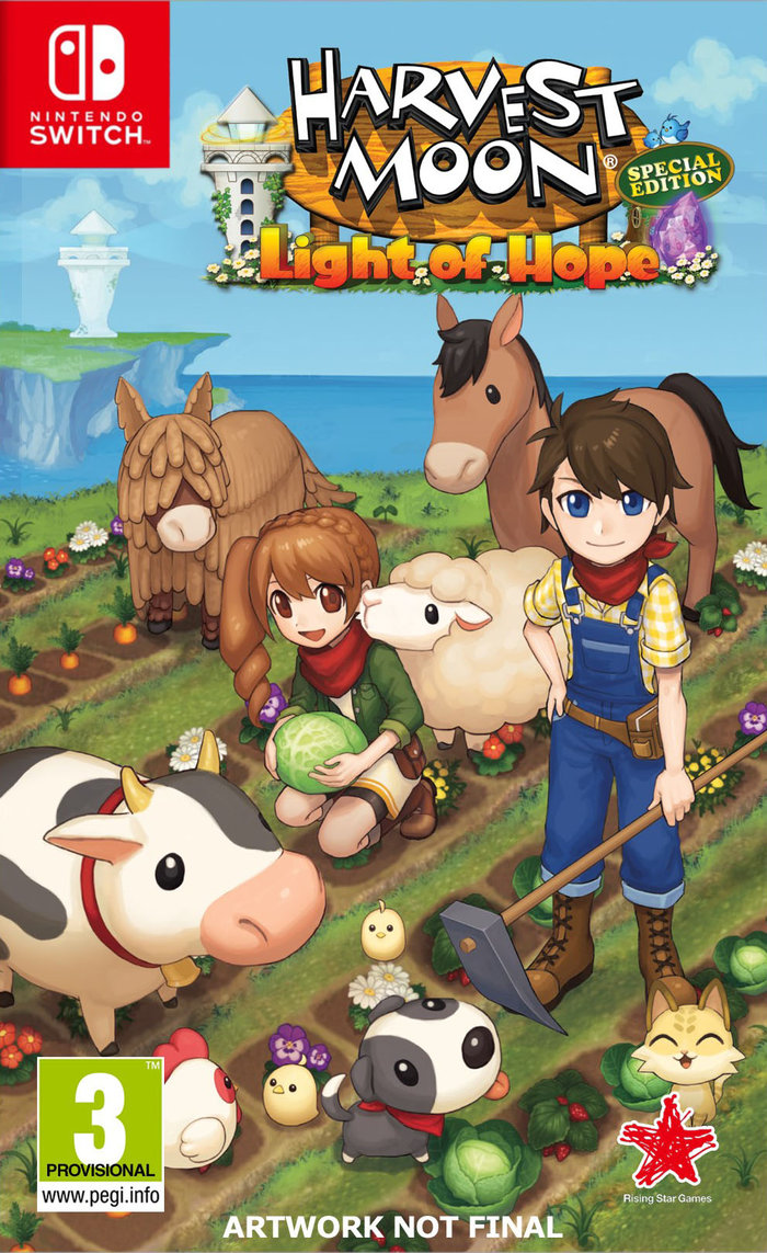 Harvest Moon: Light of Hope Special Edition boxart