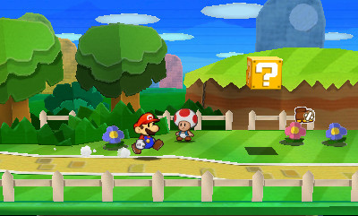 Paper Mario Sticker Star Screenshot
