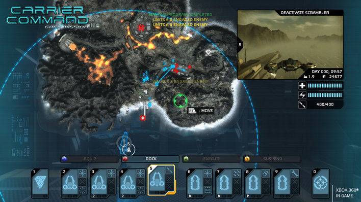 Carrier Command Gaea Mission Screenshot