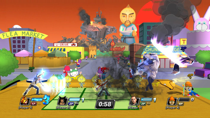 Playstation All Stars Battle Royale Screenshot