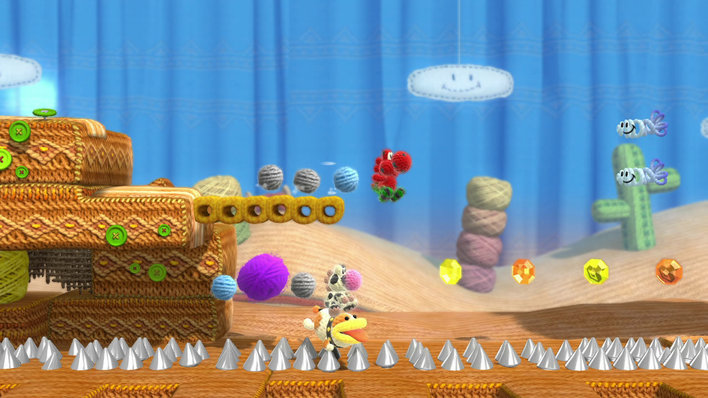 Yoshis Woolly World Screenshot