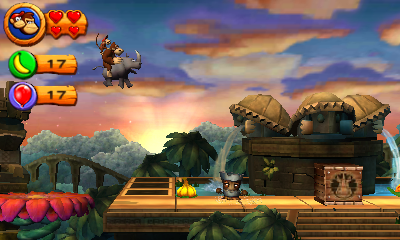 Donkey Kong Country Returns 3D Screenshot