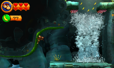 Donkey Kong Country Returns 3D Screenshot