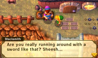 The Legend of Zelda A Link Between Worlds Screenshot