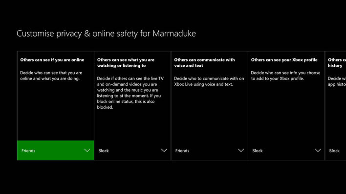 How To Set Up The Xbox One S Parental Controls Outcyders - how to enable type chat on roblox xbox one