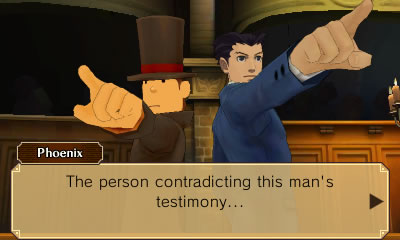Professor Layton vs Phoenix Wright Ace Attorney Screenshot