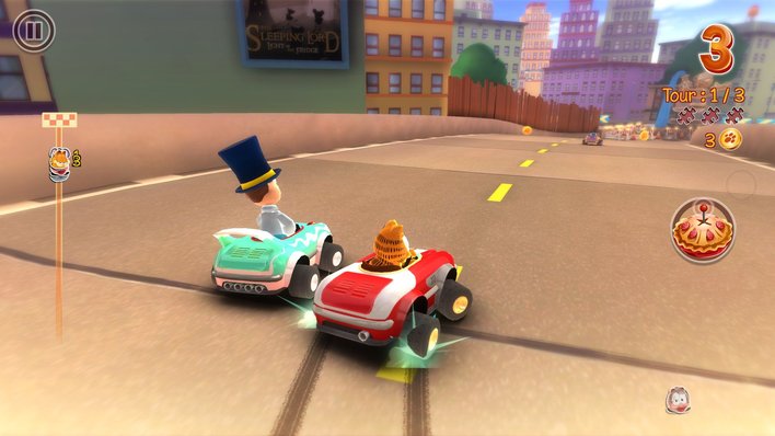 Garfield Kart Screenshot