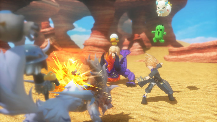 World of Final Fantasy Screenshot