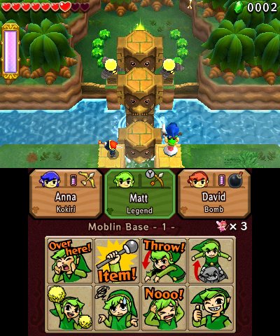 The Legend of Zelda Tri Force Heroes Screenshot