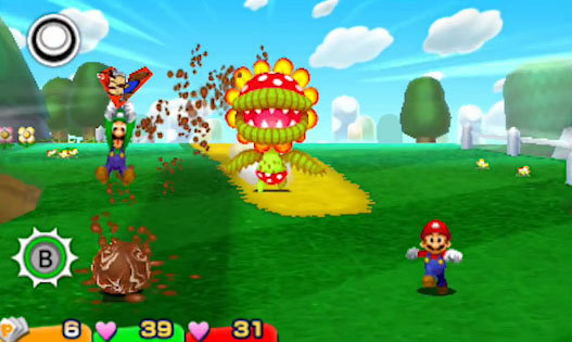 Mario & Luigi Paper Jam Bros Screenshot