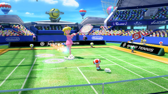 Mario Tennis Ultra Smash Screenshot