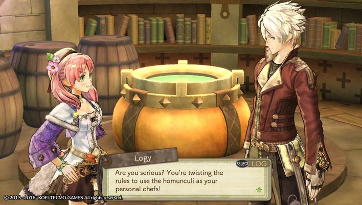 Atelier Escha & Logy Plus Alchemists of the Dusk Sky Screenshot