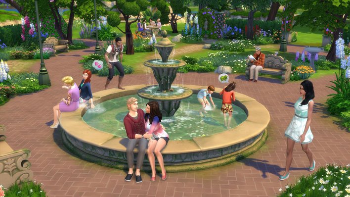 The Sims 4 Romantic Garden Stuff Screenshot