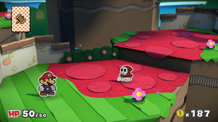 Paper Mario Colour Splash Screenshot