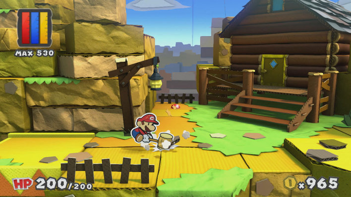 Paper Mario Colour Splash Screenshot