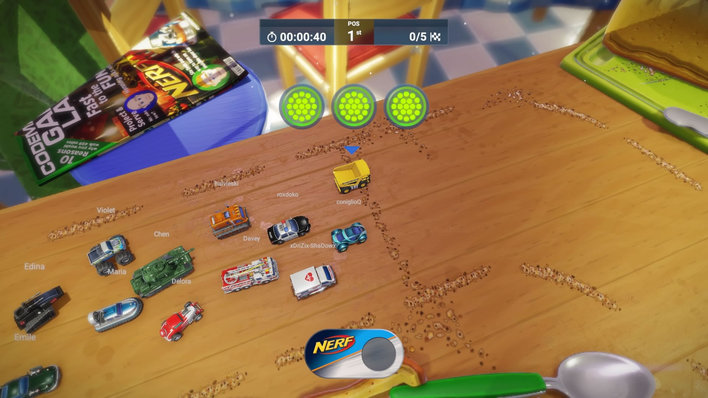 Micro Machines World Series Screenshot