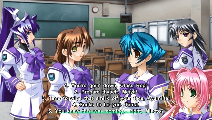 Muv-Luv Alternative Screenshot