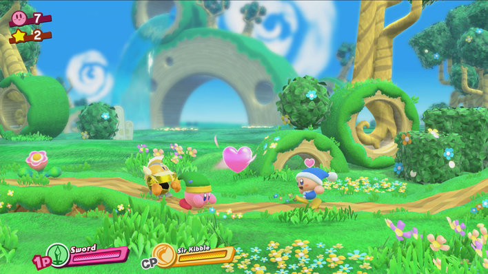 Kirby Star Allies Screenshot