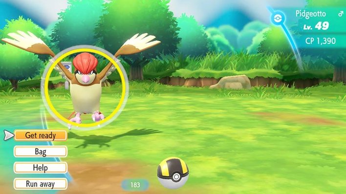 Pokemon Lets Go Pikachu Screenshot