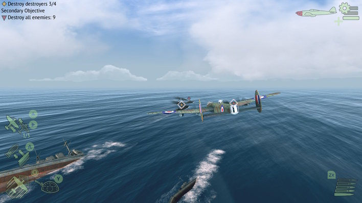 Warplanes WW2 Dogfight Screenshot