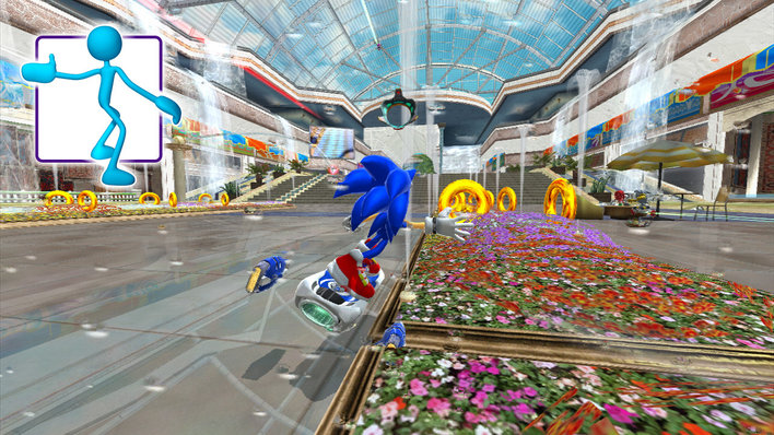 Sonic Free Riders Screenshot