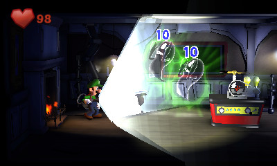 Luigis Mansion Dark Moon Screenshot