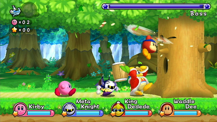 Kirby Wii Screenshot